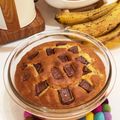 よにちゃん's cooksnap of when they made HMで作る簡単チョコバナナマフィン.