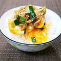 り～たん。's cooksnap of when they made 韓国風煮卵ごはん.