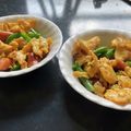 Rick_t's cooksnap of when they made スナップエンドウとウインナーの卵炒め.