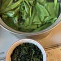 大阪のちゃーちゃん's cooksnap of when they made 新玉ねぎの葉のぬた。.