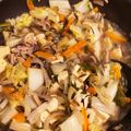 znooti's cooksnap of when they made 我が家の中華丼♪旬の白菜たっぷり.