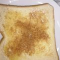 kyokoha's cooksnap of when they made 簡単♪♪シナモンシュガートースト☽･:*.
