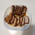 かえたつにゃんこ's cooksnap of when they made 豚肩ロースブロック肉で簡単煮豚.