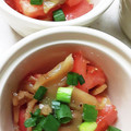 ♡ここはな♡'s cooksnap of when they made 簡単☆トマトとザーサイのサラダ.