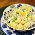 マルんちの丸顔's cooksnap of when they made 長芋と茹で卵のサラダ.