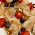 ぽかぽかてゅーど's cooksnap of when they made 帆立とトマトのカルパッチョ　バルサミコ味.