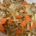 blue_apron's cooksnap of when they made 豚バラごぼうにんじん.