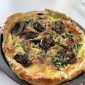 おかてくJr's cooksnap of when they made 冷凍パイシートで★簡単キッシュ.