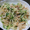 きのっぴぃ２号's cooksnap of when they made おつまみ 竹輪と貝割れのわさびマヨ和え.