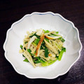 こうゆちゃん's cooksnap of when they made 小松菜とえのきの生姜和え【作り置き】.