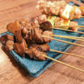 chikky☆lab's cooksnap of when they made 焼き鳥屋さんよりウマい！炭火焼き風肝串.