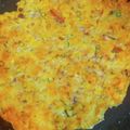 ☆まこち☆'s cooksnap of when they made サバ缶と葱でチョー簡単な米粉のお好み焼き.