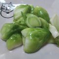 よっクマごん's cooksnap of when they made これは美味い♪蕾菜(子持ち高菜)の浅漬け.
