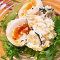 skateri's cooksnap of when they made ゆで卵ときゅうりとクリチのご馳走サラダ♫.