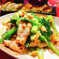 ✽チョコⅠＨ✽'s cooksnap of when they made 豚コマと小松菜の中華風炒め♪.