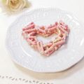 ＊naｰno＊'s cooksnap of when they made ホワイトデーに簡単可愛いハートのリース.