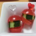 ももいろさくら's cooksnap of when they made お弁当の隙間埋め♡野菜バーガー.