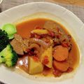 いちじくぱんな's cooksnap of when they made 豚肩ロース肉塊の赤ワイン＆赤味噌煮.