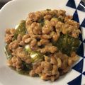 ベティ３'s cooksnap of when they made 納豆＆刻みめかぶの冷や奴のタパス.