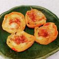 桜月❀咲良mommy's cooksnap of when they made 5分でおつまみ☆　がんもどきのチーズ焼き.