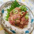 satoring11's cooksnap of when they made あじのなめろう.