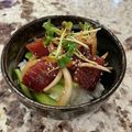 くまかーさん's cooksnap of when they made ハワイアン♡まぐろのポキ丼〜具沢山編〜.