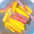プー♡'s cooksnap of when they made ５分でできちゃう！さつまいもの大学芋風.