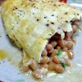 はじぇる's cooksnap of when they made 納豆＆クリームチーズの和風オムレツ.
