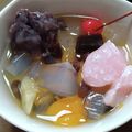 ゆずカフェ's cooksnap of when they made 好きなもののせてね♪あんみつ.