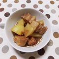 ﾁｲﾁｬﾝﾏﾏ's cooksnap of when they made ☆豚バラ角煮と新じゃがの煮物♡圧力鍋で☆.
