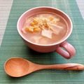 FGO☆'s cooksnap of when they made 豆腐とベーコンの卵スープ♪.