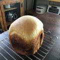 ニコ吉's cooksnap of when they made HB☆糖分メイプルシロップのみの食パン.