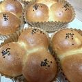 パン好き♡まりりん's cooksnap of when they made さつまいもちぎりパン♡さつま餡入.
