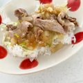 北のデビル。's cooksnap of when they made 胃にやさしい　爽やかレモンの塩だれ豚丼.