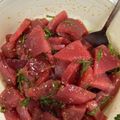リラックマロン's cooksnap of when they made カツオのづけ☆.
