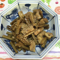 おはなすき's cooksnap of when they made 鶏ごぼうの照り焼き.