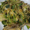 cookすみ's cooksnap of when they made 小松菜と豆苗の卵とじ.