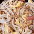 ふぁんころ's cooksnap of when they made ハムとたまごの焼きうどん♪.