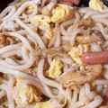 ふぁんころ's cooksnap of when they made ハムとたまごの焼きうどん♪.