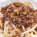 ビビ♡'s cooksnap of when they made 肉味噌まぜうどん.
