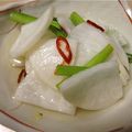 mcc5646's cooksnap of when they made らっきょ漬けの後の 大根甘酢漬け.