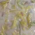 ひとのごはん's cooksnap of when they made 白菜と貝柱のクリーム煮.