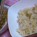 ちぃ∮'s cooksnap of when they made 炊飯器で簡単！白菜ベーコンライス.