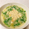 yummysunny's cooksnap of when they made セロリの葉が主役★あったかミルクスープ.