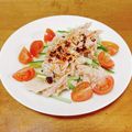 まぁやん☆もりもり5's cooksnap of when they made よだれ鶏風シーチキン.
