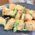 sunita's cooksnap of when they made 金沢一本太ねぎとおからこんにゃくの焼き鳥.