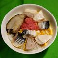 クッカーまさおちゃん's cooksnap of when they made 余ったお刺身は蒸し寿司にして二度楽しむ.