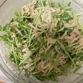 たべたべこ's cooksnap of when they made 切り干し大根と豆苗のサラダ.