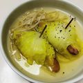 azbjbn's cooksnap of when they made ＊白菜のウィンナーロール煮＊.
