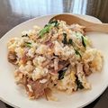 ちえたろう's cooksnap of when they made 簡単 レタスチャーハン.